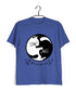 Physics SCHRODINGERS EQUATION YIN YANG Nerd Casual Graphic Printed T-Shirt for Men